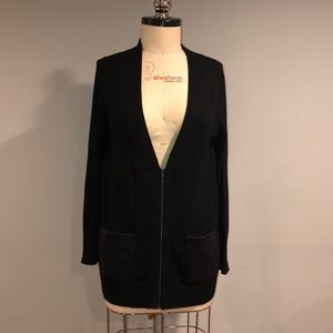 Banana republic black cardigan